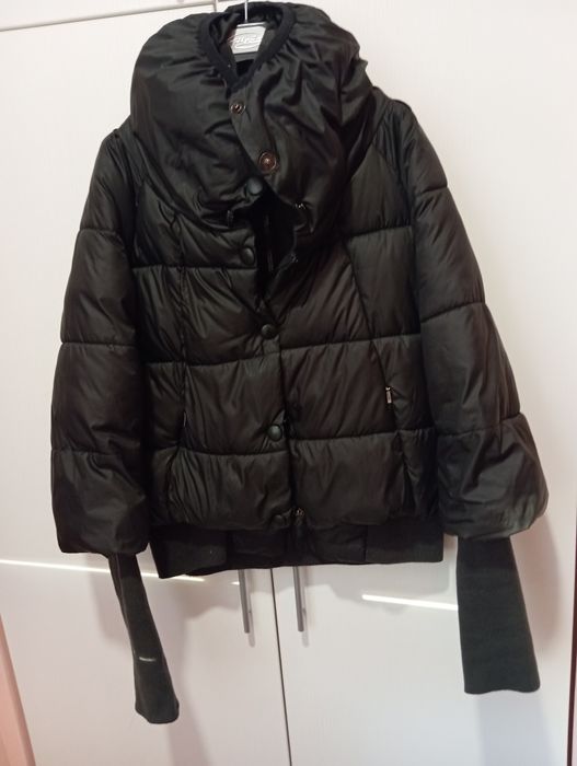 Дамско зимно яке с памучни ръкави