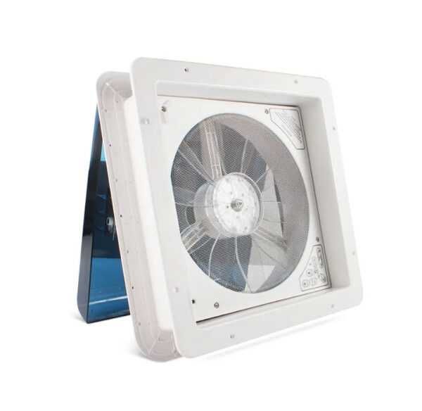 Trapa ventilator 40×40 cm cu telecomanda 6 viteze