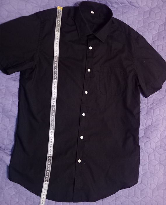 Cămașă neagră bărbați