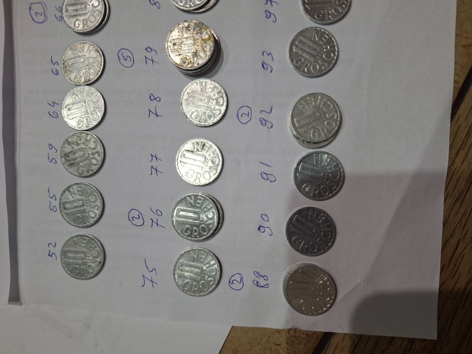 vând monezi 10 groschen