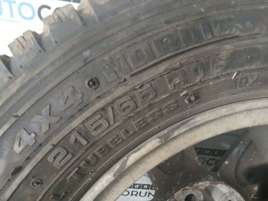 Jante aliaj Peugeot 4007 2007 - 2012 (1281) R16 Cu anvelope. 215/65 R16 et38