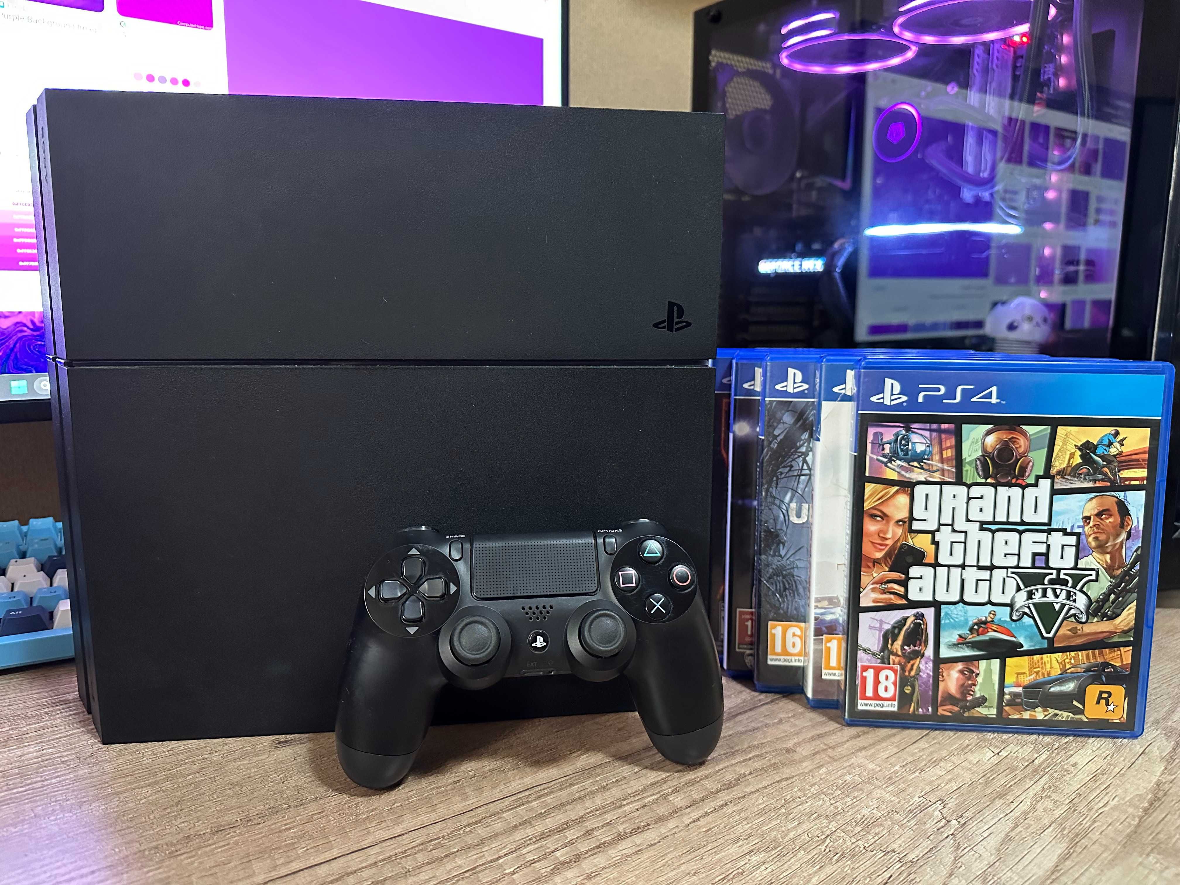 Продаю PlayStation 4 FAT 500GB