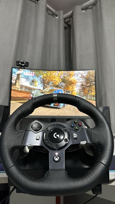 Logitech G920 Driving Force + Pedale + Shifter - stare impecabila