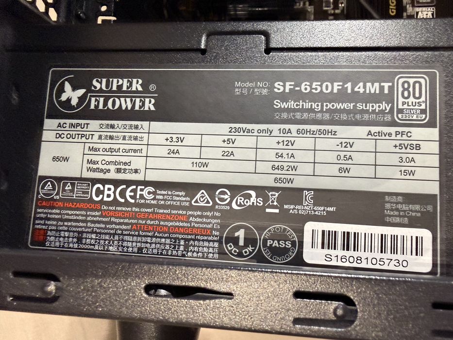 i7 4770 3.4Ghz + Gigabyte Z97-HD3 + 32GB RAM + Cooler Zalman CNPS10X