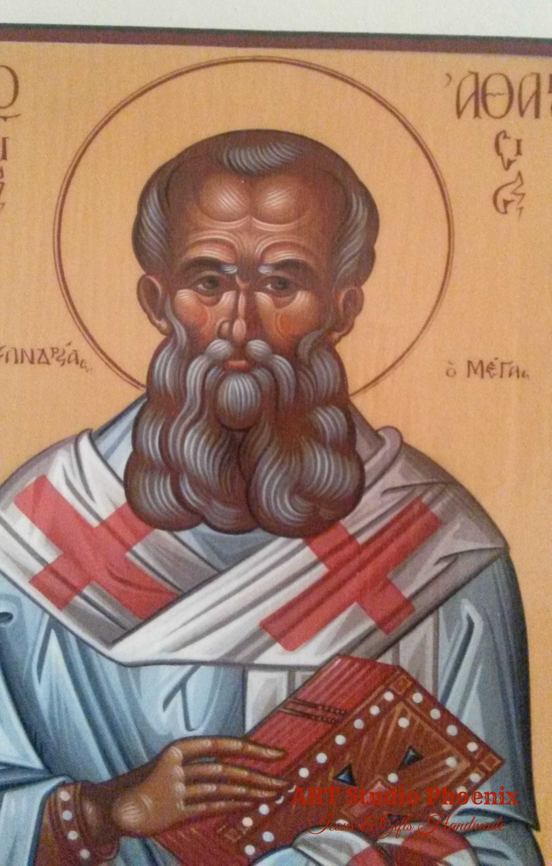 Икона на Свети Атанасий icona Sveti Atanasii