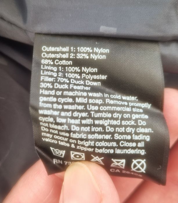 Мъжка шуба с пух HELLY HANSEN