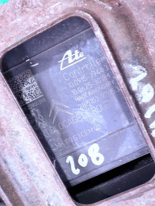 POMPĂ ABS PEUGEOT 208 2015 1.0 BENZINA / BERLINA 3 USI COD OEM 9813805280 2012-2019