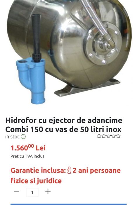 Hidrofor Combi 150