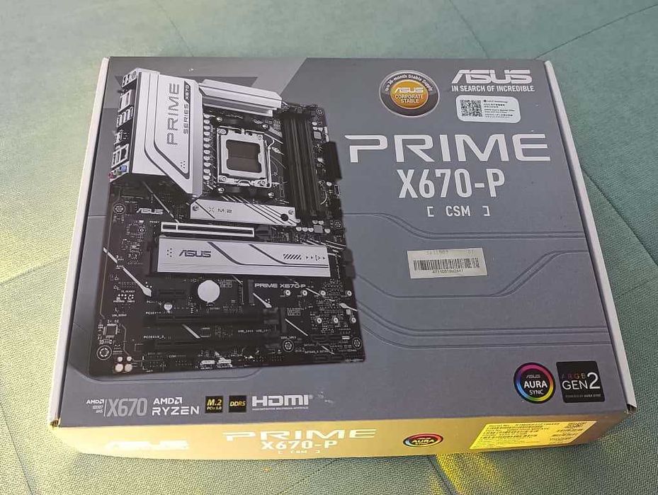 ASUS PRIME X670-P CSM  / Garantie Kit
