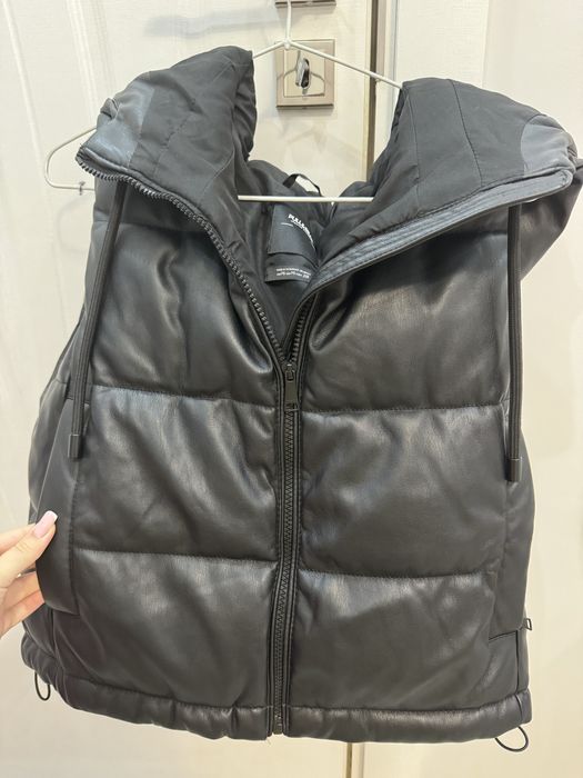 Кожен елек Pull&Bear