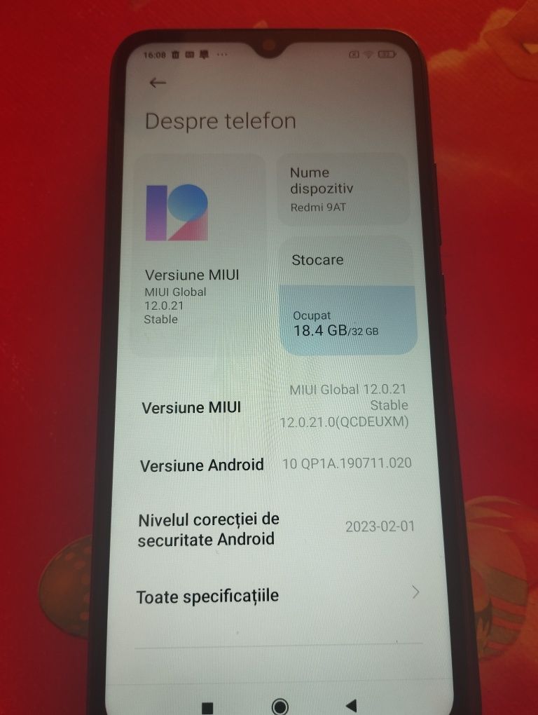 Telefon Redmi 9 AT