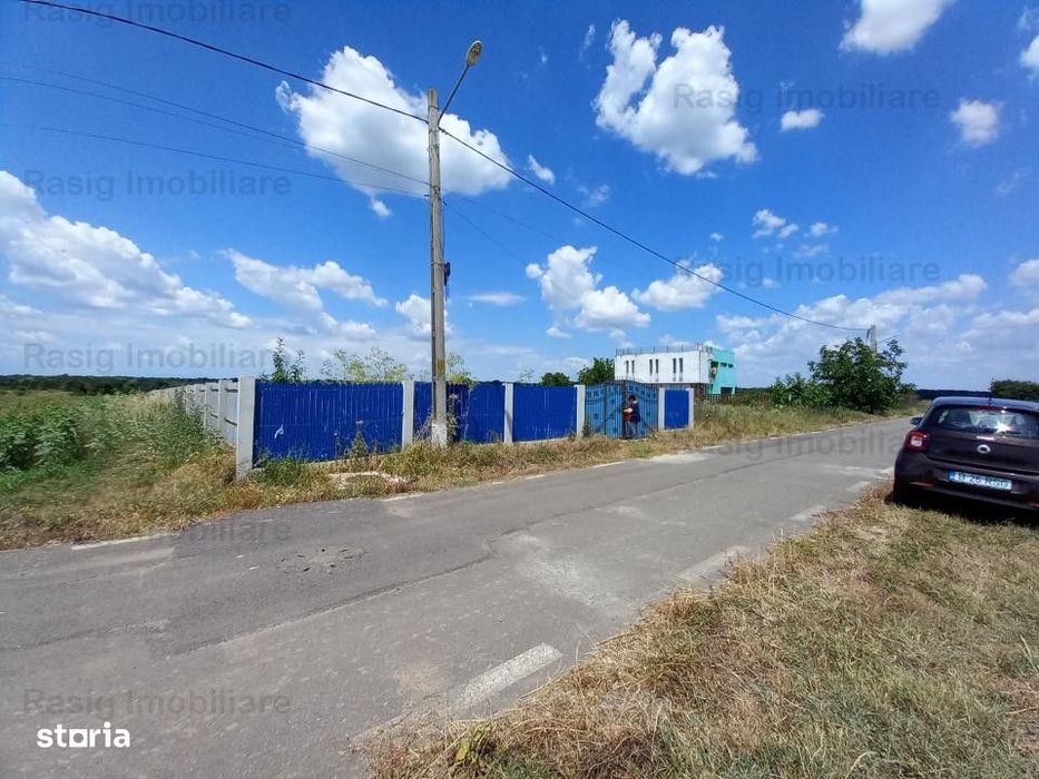 Teren intravilan 1187 mp , strada asfaltata , utilitati