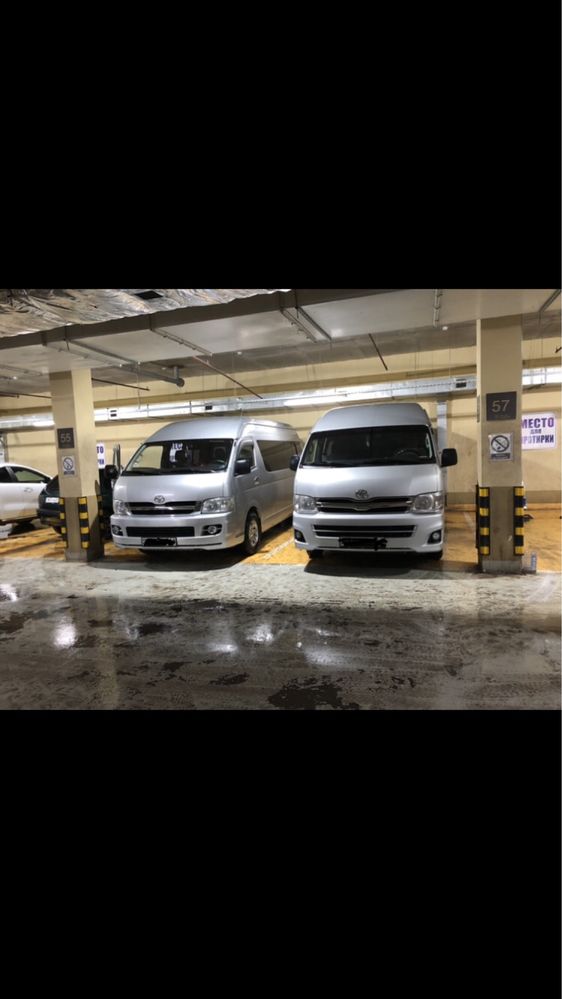 Аренда микроавтобусов Toyota Hiace