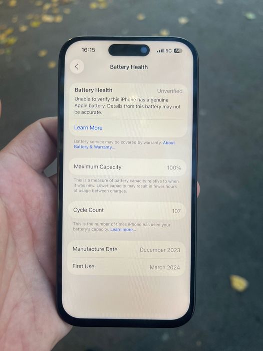 Iphone 15 pro 256gb neverlocked display schimbat