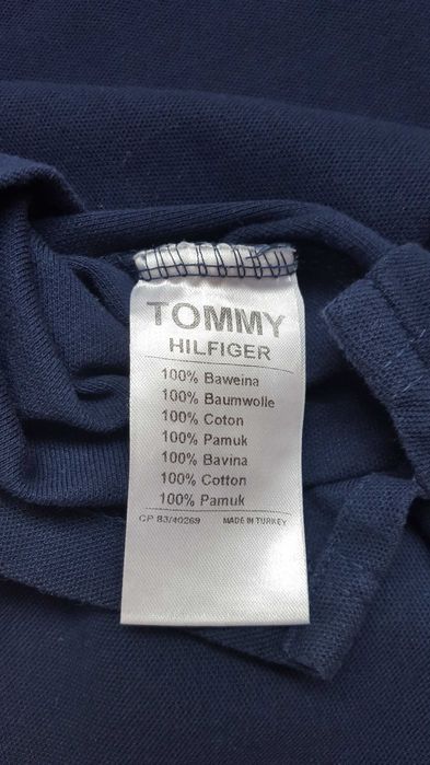 Мъжка тъмносиня тениска Tommy Hilfiger размер S
