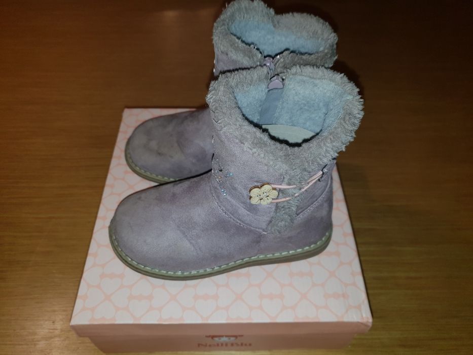 Детски есенно-зимни ботушки за момченце Nelli Blu - размер 29