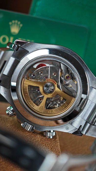 Rolex Daytona 126506 Platinum Ice Blue Diamond Baguette Dial часовник