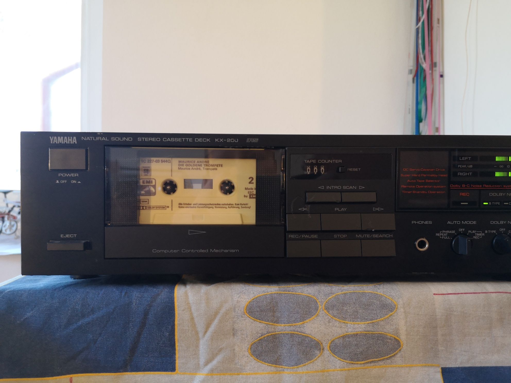 Casetofon deck Yamaha KX-200