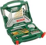 Bosch X-Line Titanium Комплект Свредла Битове Камъни 70 части