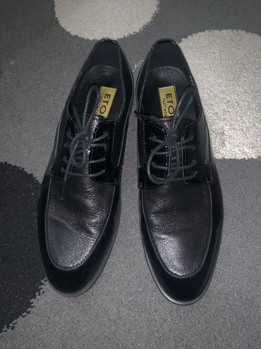 Туфли полулакированные и кожаные!