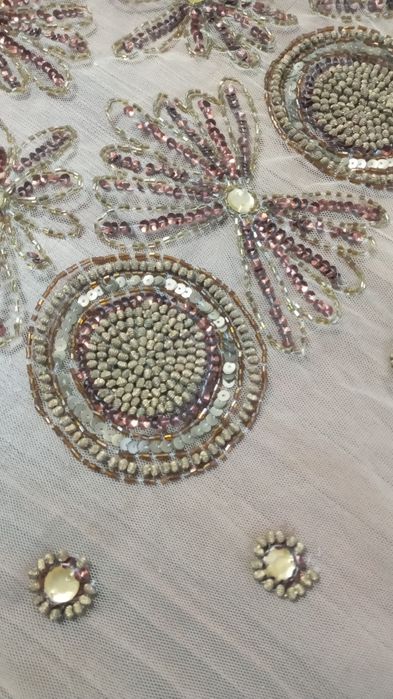 Ткань материалы бисер