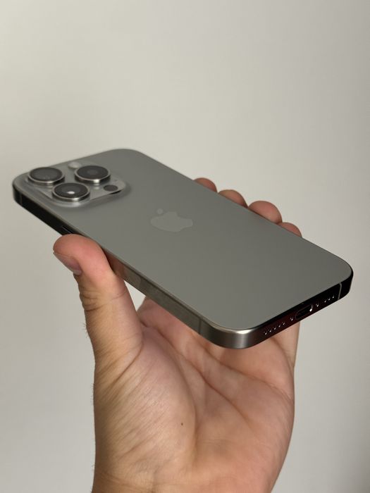 Apple iPhone 15 Pro, 128GB, 5G, Natural Titanium Impecabil 100% Nou