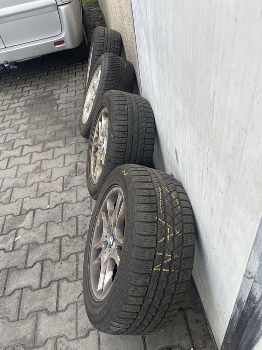 set jante roti aliaj originale pe 17 bmw X3 e83 5x120 235 55 17