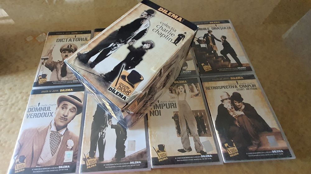 Dvd colectia Charlie Chaplin