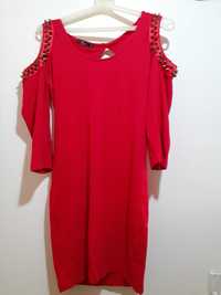 Червена дамска рокля Kikiriki 10 лева
