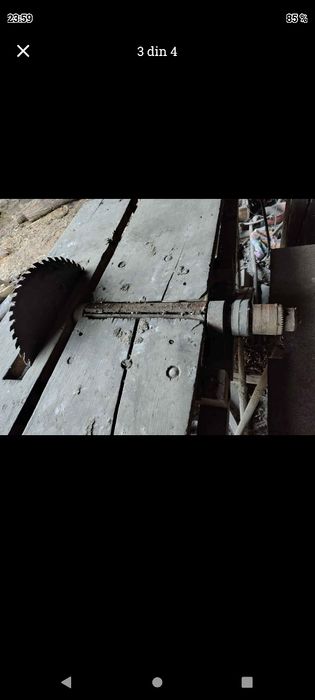 Circular cu motor trifazic