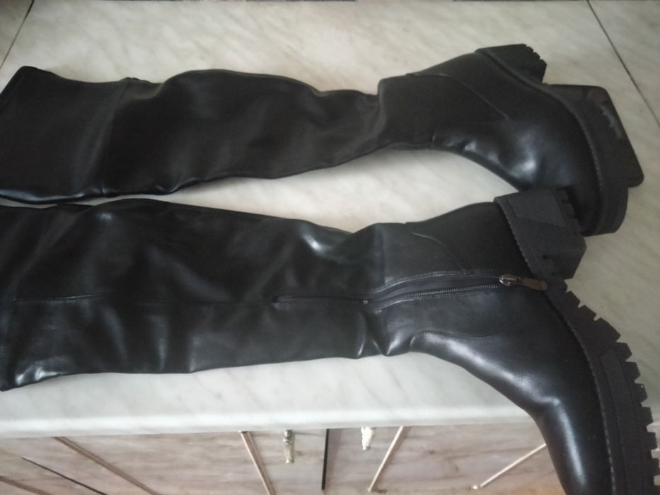 Продам сапоги ботфорты