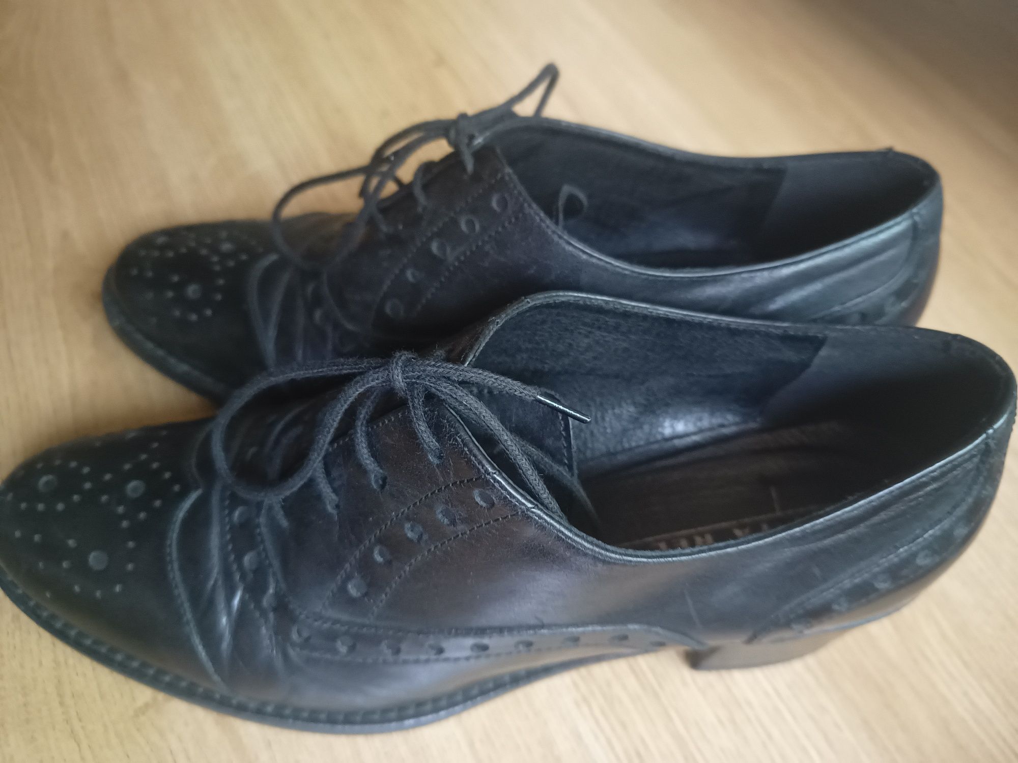 Черни Кожени Обувки Pitarello