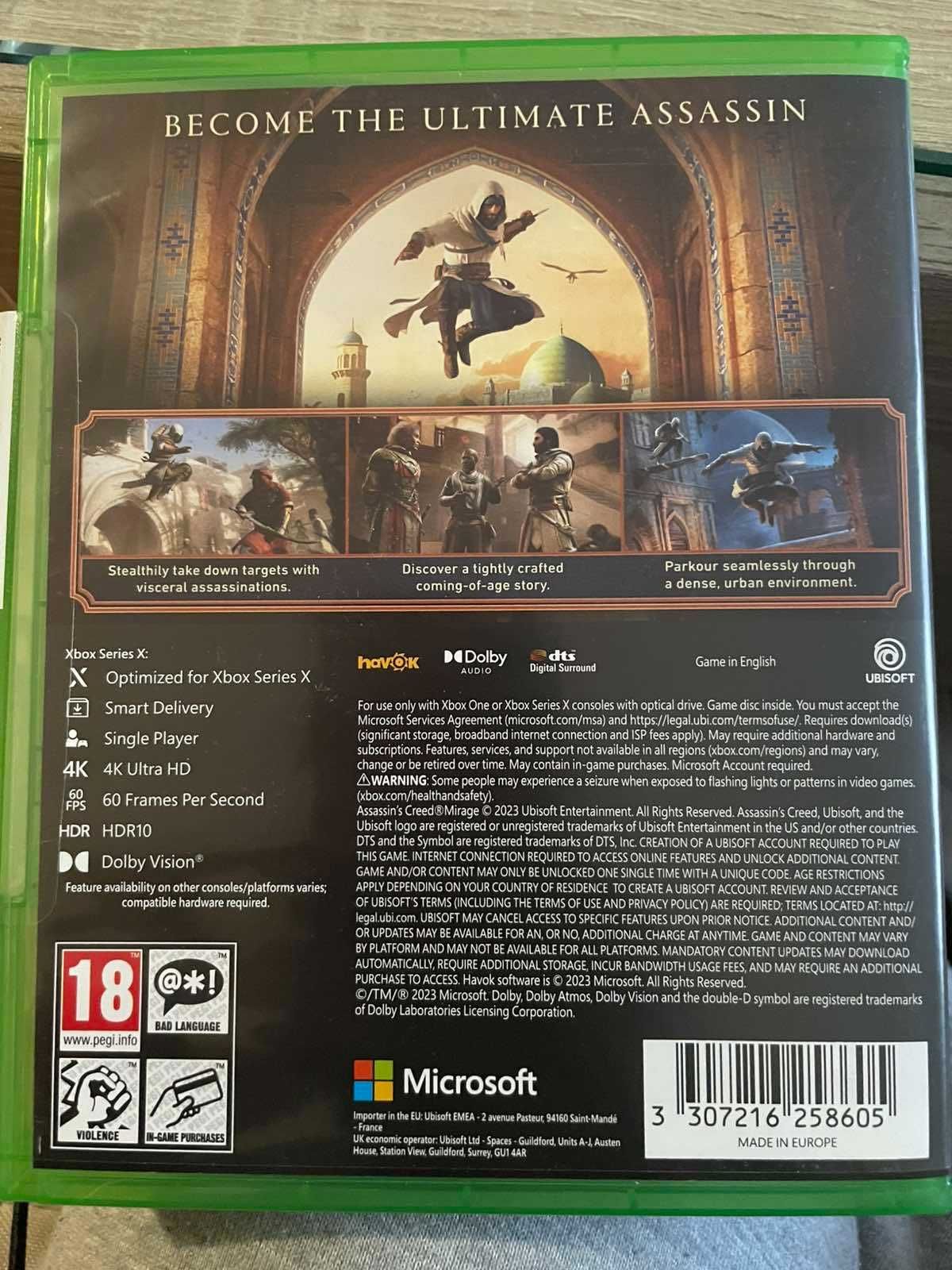 Assassin`s Creed Mirage Xbox series X