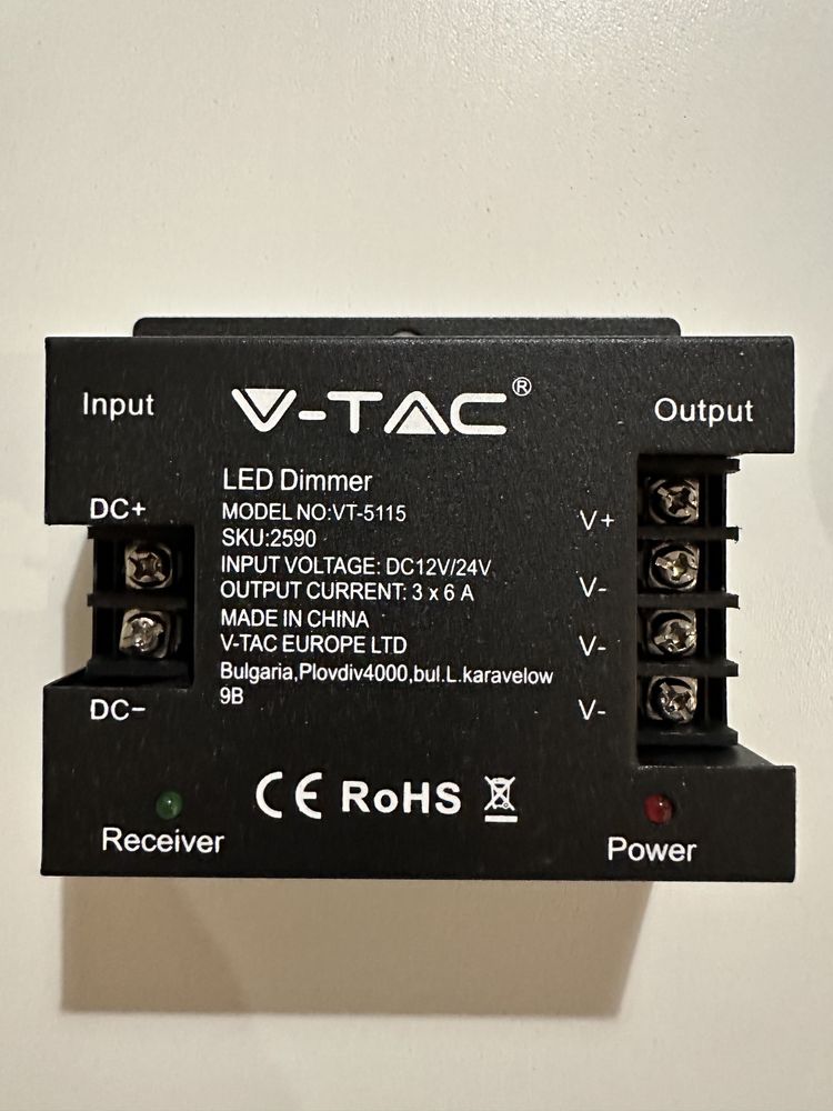 Controller LED dimabil cu telecomanda nou