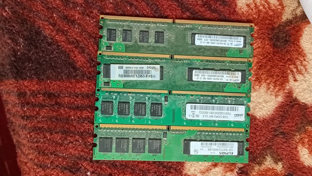 Ram pc. DDR2 1gbx4 buc.