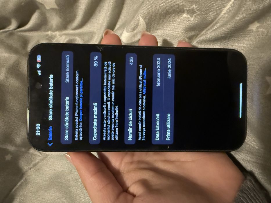Vand Iphone 15 pro 256g