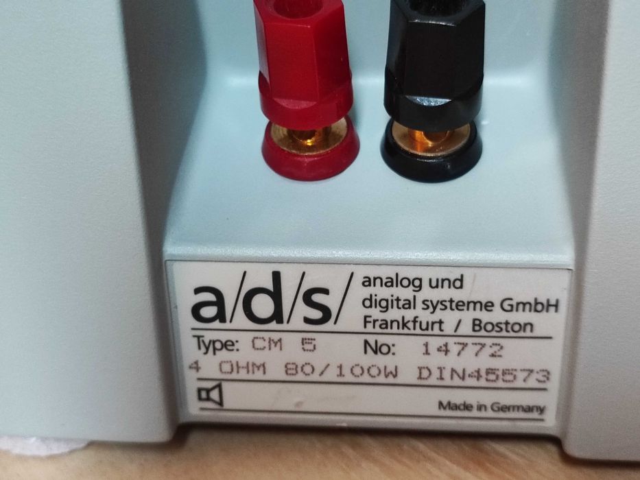 boxe Braun CM5 ADS 100 wați, sateliți mari