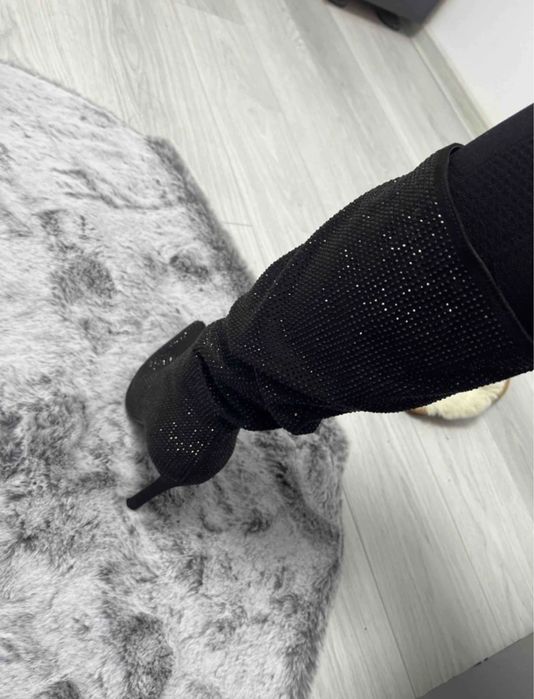 Cizme de damă sclipicioase