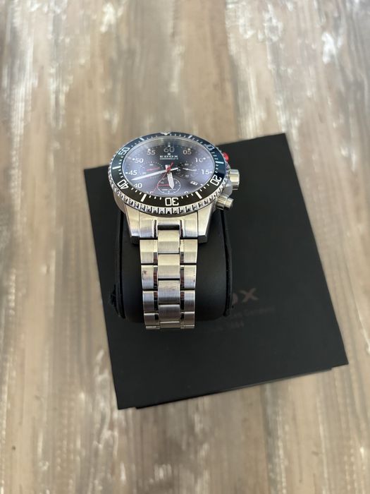 EDOX Men's Chronorally-S BLACK