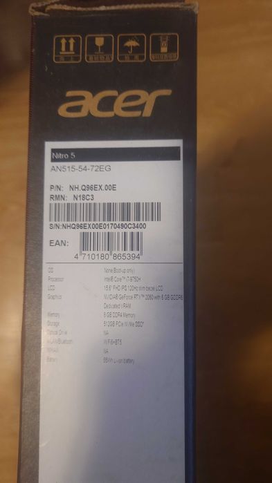 Acer Nitro 5 gaming laptop