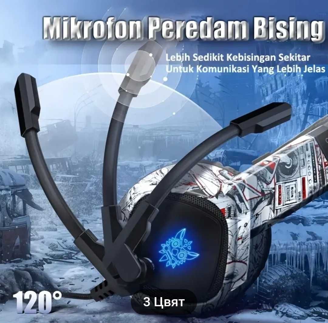 Геймърски слушалки с микрофон