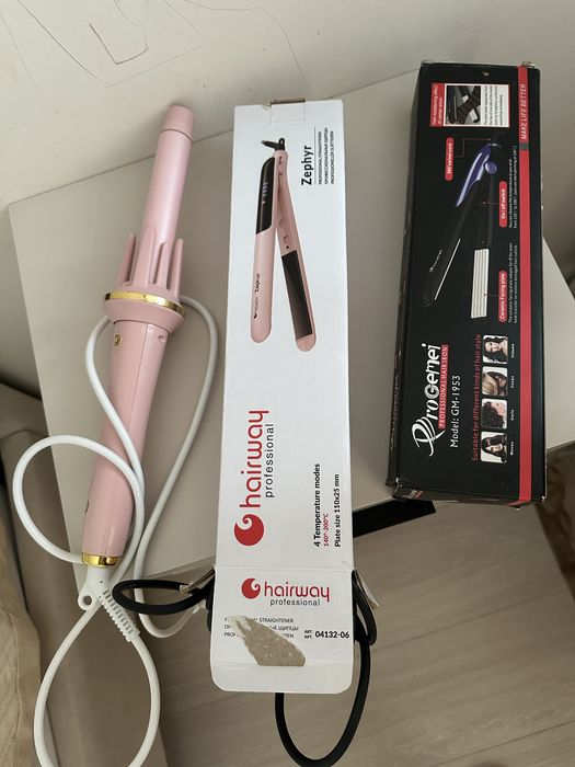 Продается  новый выпримитель, плойка, гафре.