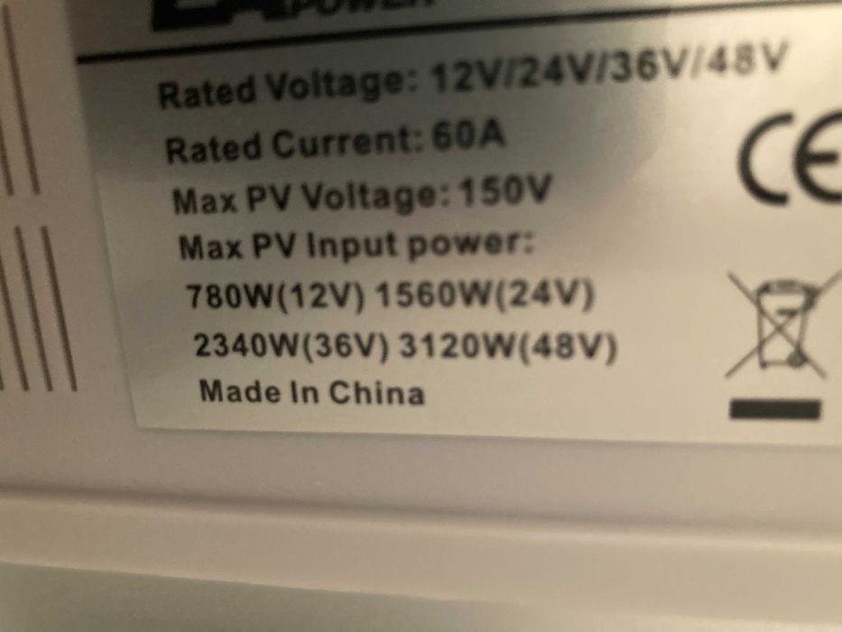 Vand Controler/Regulator solar MPPT 60A, bluetooth 12/24V