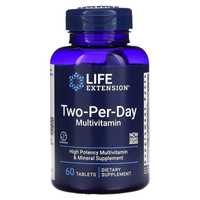 Мультивитамины для приема два раза в день, Life Extension, 60 таблеток