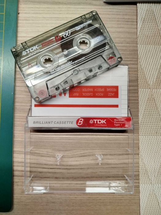 Caseta audio TDk sigilata 60min