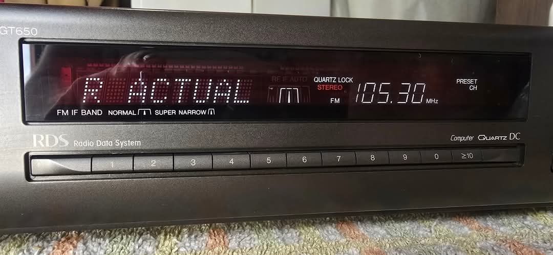 Tuner st-gt 650 Technics