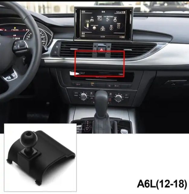 Adaptor suport telefon mobil pt Audi A6 C7