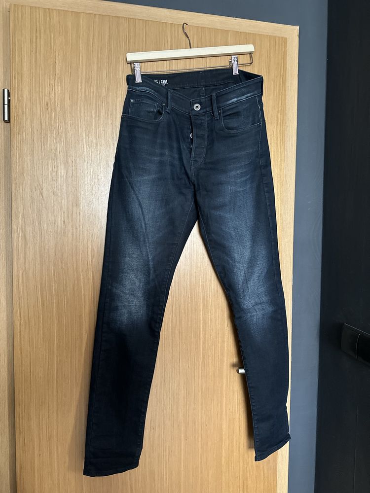 Мъжки дънки G-Star Raw, тъмно сини -размер 30/34