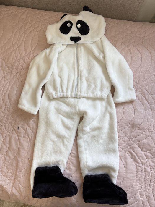 Мягкий новогодний костюм пандочки. Для малышей 2-3 лет!