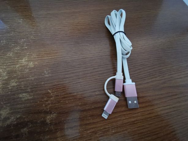 Cablu adaptor USB încărcare Iphone Samsung micro usb